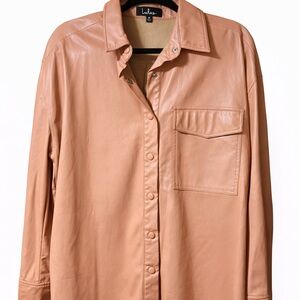 Lulu's Tan Leather Jacket